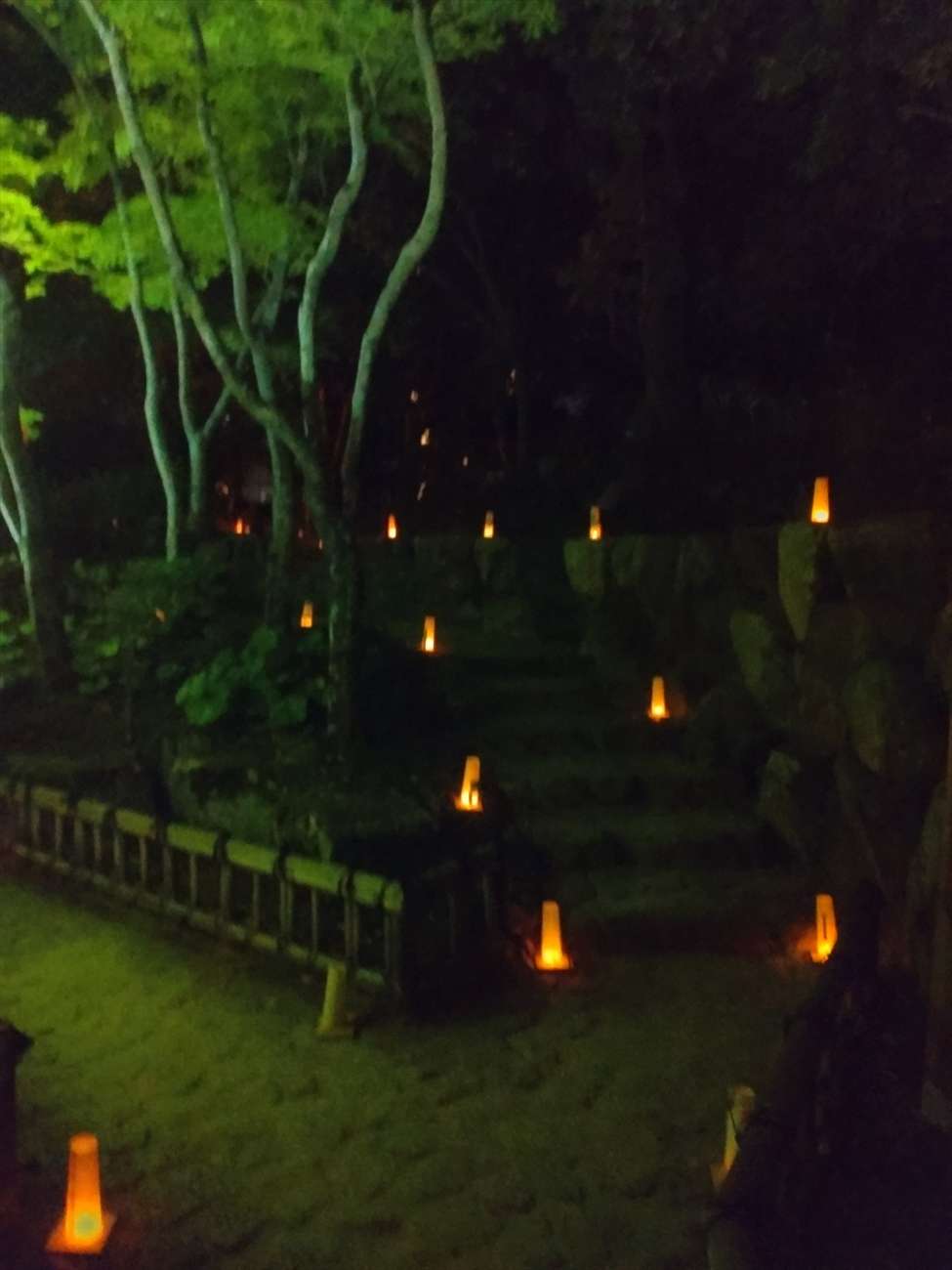 【8/27・28相楽園-にわのあかり】神戸の名庭園に広がる灯の中、神戸タータン警備スタッフ出動！